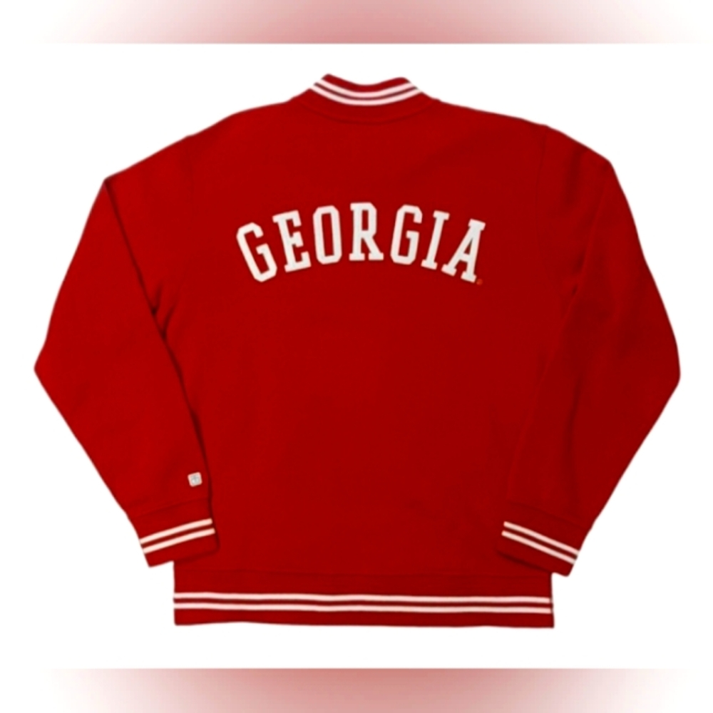 University of Georgia "Bulldogs" Varsity Spellout Letterman Jacket (XL)